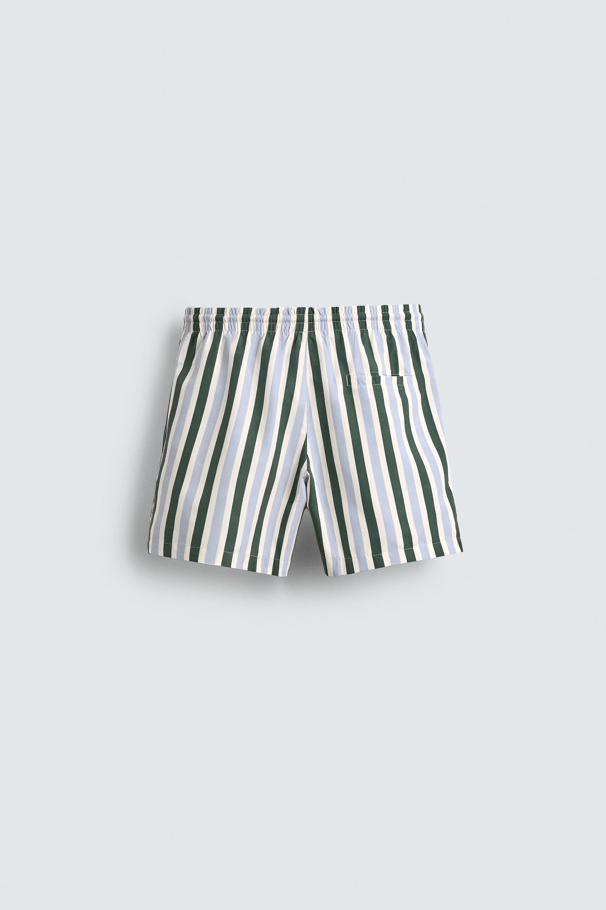 MAILLOT DE BAIN À RAYURES MOYENNES